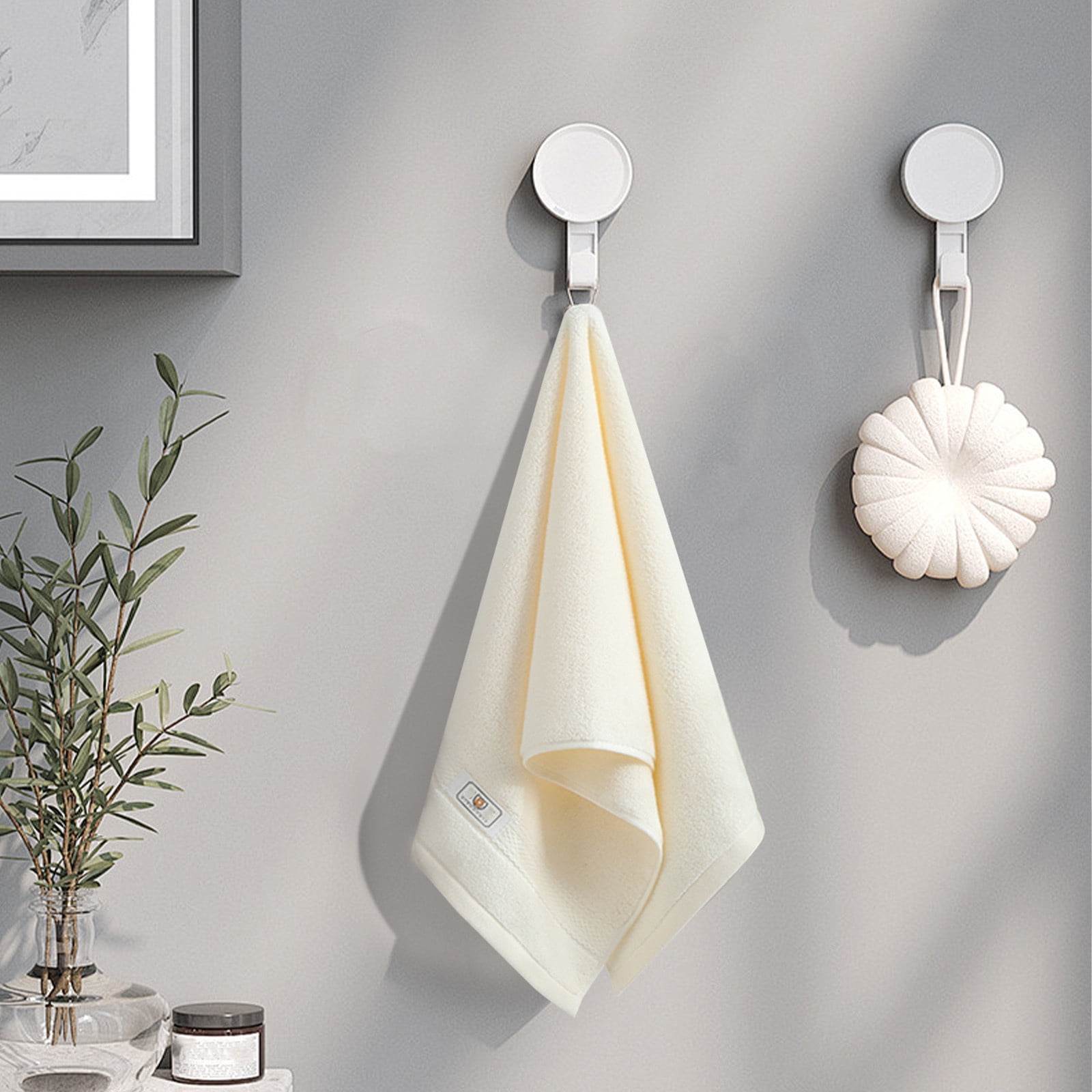 ZROBM 10PCS Hand Towel, Hand Towel Set, Towel Clearance, Hand Towels for Bathroom, Spring Hand Towel, Towel For Bath, Hand, Face, Gym, Spa, cotton, 35x75cm, Beige