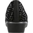 thumbnail image 3 of Women's SAS Bliss Slip On Loafer Black Leopard Stretch Fabric 10.5 WW, 3 of 5