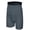 Z02 Grey, variant on Sauna Shorts for Men Casual Loose Fit Sweat Shorts Gym Workout Shorts Compression Elastic Waist Bottoms Summer Sportswear Clothing Black, Size XXL