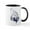 White/Black Inside, variant on CafePress - Wolf - 11 oz Ceramic Mug - Novelty Coffee Tea Cup