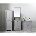 thumbnail image 6 of Elegant Kitchen and Bath 30 Inch Wide Bathroom Storage Freestanding Cabinet In Grey, 6 of 14