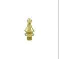 thumbnail image 2 of Deltana Dswt 1/2" Diameter Windsor Tip Door Hinge Final - Brass, 2 of 2