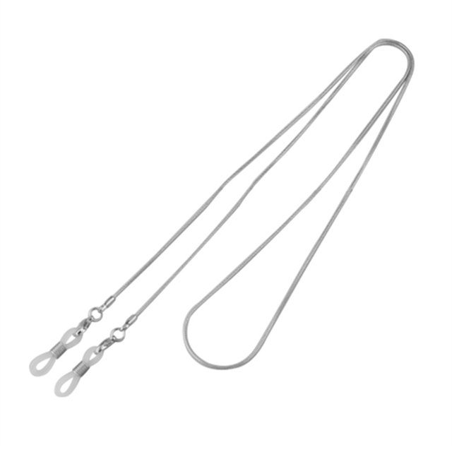 Jumpingount Correa de cuerda para gafas, decoración elegante y duradera, varios estilos, accesorios para gafas, collar de gafas de sol, joyería Cadenas y cordones para anteojos blanco