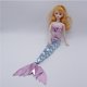 thumbnail image 3 of Elegante traje de baño de sirena rgo brilnte ajustado para muñecas 1: 6 - Rosado Sunnimix Vestido de sirena de muñeca, 3 of 8