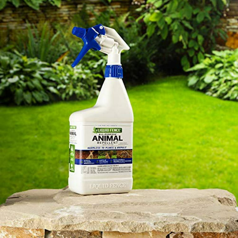 Liquid Fence All Purpose Animal Repellent Ready to Use 32 oz