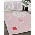 thumbnail image 2 of Ahgly Company Indoor Rectangle Patterned MistyRose Pink Novelty Area Rugs, 4' x 6', 2 of 6