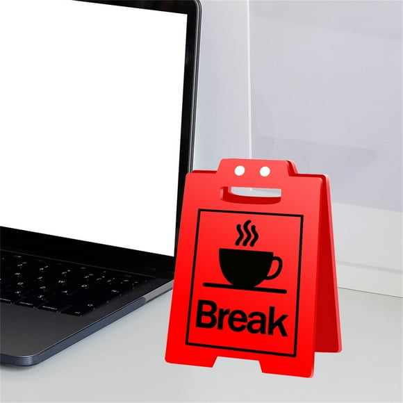 Xihbxyly Letrero de Escritorio de Oficina, Recordatorio Motivacional Divertido, Decoración Acrílica de Ánimo, Regalo de Broma Único, Inspiración para El Escritorio Del Hogar, Rediseño Del Entorno Lab