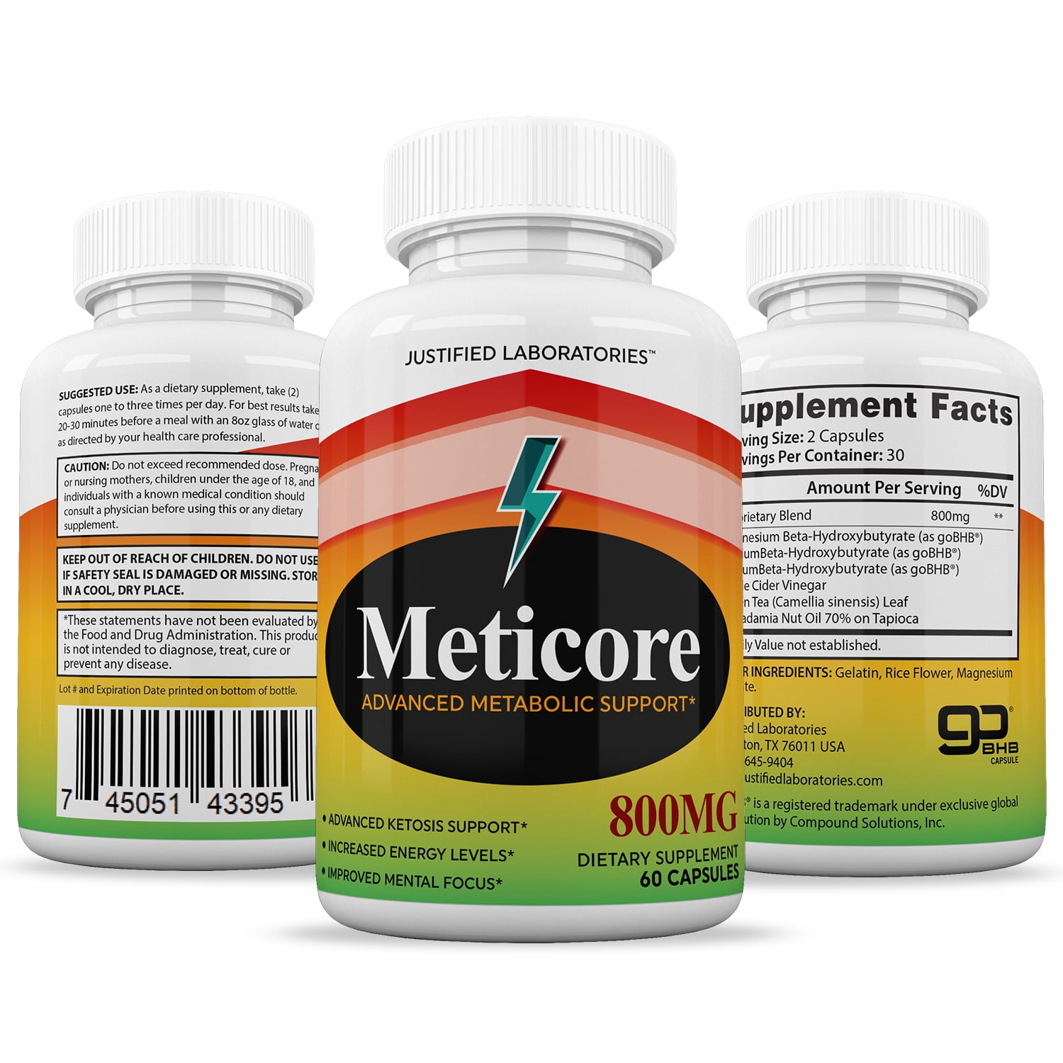2 Pack Meticore Metabolism Control Advanced Weight Loss Diet Pills Supplement 2 Bottles Walmart Com Walmart Com