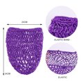 thumbnail image 2 of Crochet Maille de Cheveux Élastique en Rayonne Vintage Style Dames Cheveux Net pour la Maison, 2 of 4