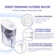 thumbnail image 3 of Hervidor de Agua Portátil de 1 L para Uso Doméstico, de Filtración de Carbón Activado, Jarra Purificadora de Agua Potable para Cocina., 3 of 5