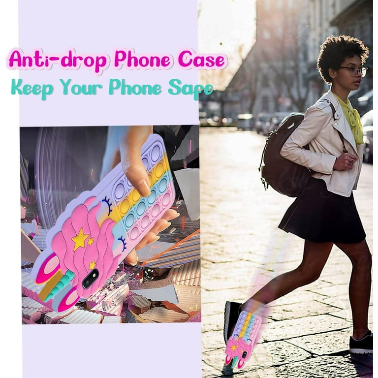 Jual Pop It Unicorn Glitter Pop Its Fidget Toy Tiktok Mainan Anti Stress | Indonesia