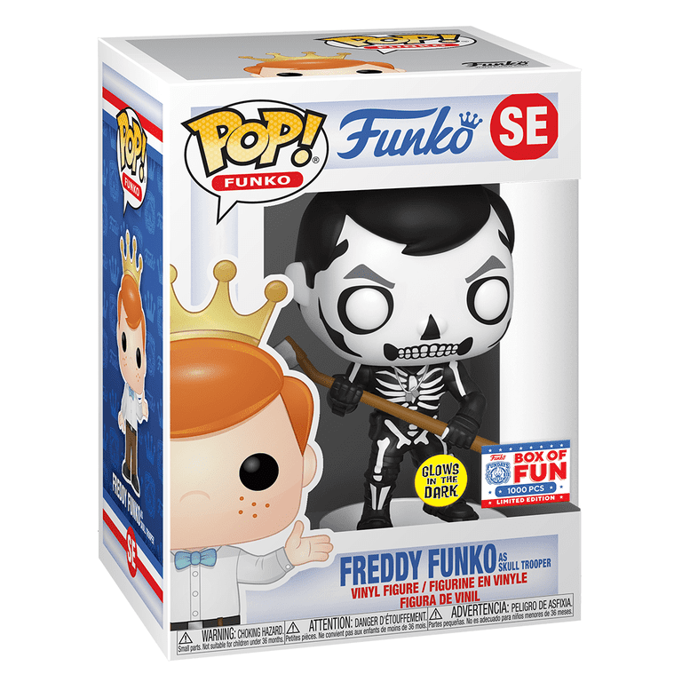 Funko POP! Fundays Freddy Funko as Skull Trooper LE 1000 [Glows in the Dark] - Walmart.com