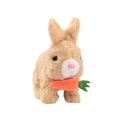 thumbnail image 3 of Animales de peluche electrónicos para mascotas, muñecos de peluche adorables, juguete para caminar, regalo de Navidad, regalos de año Nuevo, hora de marrón, 3 of 8