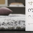 thumbnail image 3 of SAFAVIEH Audrey Quintella Abstract Runner Rug, Gray/Ivory, 2'3" x 8', 3 of 6
