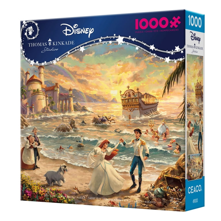 Ceaco 1000 Piece The Little Mermaid Celebration of Love