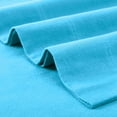 thumbnail image 3 of Superior Solid Flannel Cotton Sheet Set, Twin, Blue, 3 of 10