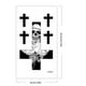 thumbnail image 2 of 15 uds, tatuaje adhesivo para brazo, tatuajes geniales impermeables, tatuaje de dibujos animados 3D para hombres y mujeres, 2 of 9