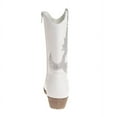 thumbnail image 4 of Kensie Girl Zip-up Low Heel Faux Leather Cowgirl Boots, 4 of 8