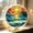 D, variant on Rijanmt Acrylic Puzzles Suncatcher,Colorful Sunrise Jigsaw Puzzle Sun Catcher for Hanging,7.4" Stained Glass Style Window Pendant 83 Pieces,for Women Men Mom Birthday Gift,Home Garden Decoration,C