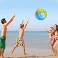 thumbnail image 3 of 12 Pcs Beach Balls,12 Inch Inflatable Globe Balls,Earth Beach Ball for Swimming Pool Toys,Perfect for Beach Playing or Teaching, 3 of 8