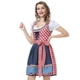 thumbnail image 5 of Women's Dirndl Dress, Dirndl Blouse Traditional Oktoberfest for Oktoberfest Carnival, 5 of 5