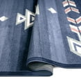 thumbnail image 5 of Home Dynamix Premium Sagrada Southwestern Geometric Area Rug Blue/Grey, 5'2"x7'4", 5 of 9