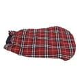 thumbnail image 1 of Chaqueta de invierno para perro, con protección para el pelo, elegante y abrigada, a cuadros rojos, para perros medianos y grandes, talla 7XL, 1 of 14