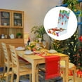 thumbnail image 3 of Cubiertas de silla removibles de poliéster Decoraciones de Navidad SILLA de SILLA de SILLA año aÑO PROTECTORES de SILLA de COMERIDO LÁFICABLE estilo 7 BLESIY fundas de comedor, 3 of 8
