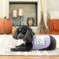 thumbnail image 2 of Vibrant Life Dog Clothes, Cute and Spooky Ghosts Halloween Pet Hoodie, Purple, Large, 2 of 9