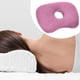 thumbnail image 5 of Almohada para dormir con orificio para la oreja, relleno de tela PP, versátil cojín protector para los oídos rosa roja, 5 of 7