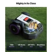 ANTHBOT M5 Lidar Robotic Lawn Mowers, 360° LiDAR+Vision Wire Free, 1/8 Acre, 4G App Control