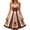 Beige2, variant on WAGUTH Women's Oktoberfest Print Dirndl Dresses Sleeveless Midi-Length Dress A‑Line Swing Dress for Beer Festival Party