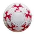 thumbnail image 1 of ZheElen Professional Training Soccer Ball With Enhanced Foot Feel Outstanding Elasticity White red, 1 of 6