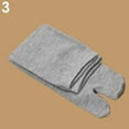thumbnail image 6 of harmtty 1 Pair Unisex Japanese Kimono Flip Flop Sandal Split Toe Tabi Ninja Geta Socks,Black, 6 of 7