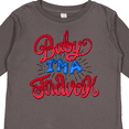 thumbnail image 4 of Inktastic Baby Im a Firework Hand Lettered Boys or Girls Long Sleeve Toddler T-Shirt, 4 of 5