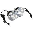 thumbnail image 1 of Zoo Med Combo Mini Deep Dome Clamp Lamp Fixture 2 x 5-1/2 Inch Deep Domes, 1 of 2