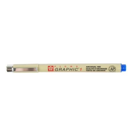 UPC: 0084511366169 | Sakura Pigma Graphic Pen  1 mm . Blue