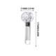 thumbnail image 3 of Transparent Carabiner Coolings Fan USB Portable Outdoor Fan With High-power Coolings And Ice-compressing Properties, 3 of 7