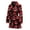 408, variant on White Sandwiches Pattern Women Bathrobe One Size Univeral Fits Fashion Lightweight Plush Fleece Long Robe For Women