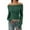 A-Green, variant on Women Long Sleeve Shirts Off Shoulder Crop Tops Solid Basic Slim Fitted Y2K Fall Going Out Outfits
