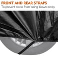 thumbnail image 3 of Universal XXL Car Cover - Full Sedan Protection with Reflective Strip - Sunscreen, Dustproof, Waterproof, and UV Scratch-Resistant - Keep Your Car Safe and Protected - Ideal for All-Weather Use, 3 of 7