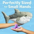 thumbnail image 3 of Prextex 15'' Plush Shark Stuffed Animal With 5 Piece Soft Stuffed Sea Animals Includes Octopus, Turtle, Stingray, Nemo Fish, and Blue Whale | Plushies, Stuffed Animal for Baby, 3 of 7