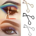 thumbnail image 2 of 3 Pcs Eyelash Curler With Refill Pads No Pinching Mini Lash Curler Fits All Eyelash Shapes, Silver, 2 of 3