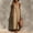 Beige, variant on Ygbgbb Women's Washed Crinkle Cami Maxi Dress, Solid Color Sleeveless Spaghetti Strap Beach Sundress with Loose Fit Wine XXL