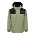 thumbnail image 5 of CKpwisy Hooded Heated Jacket for Men Women Battery Not Included Heated Jackets 4 Heating Areas Electric Heated Jackets Army Green XXL, 5 of 5