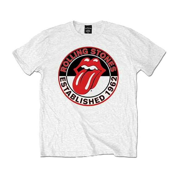 T-Shirt en Coton pour Adulte des Rolling Stones Est. 1962
