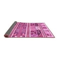 thumbnail image 2 of Ahgly Company Indoor Square Abstract Pink Modern Area Rugs, 7' Square, 2 of 4