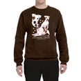 thumbnail image 2 of If It's Not a Jack Russell Terrier It's Just a Dog | Mens Dog Lover Crewneck Graphic Sweatshirt, Brown, Medium, 2 of 3