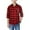 Red, variant on Kids Boys Plaid Shirts, School Lightweight Long Sleeve Collared Button Down Shirts Red Size 5T