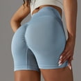 thumbnail image 4 of Buigttklop Short for Women 2024,Women Summer Sport Casual Solid Full Casual Yoga Shorts Pants, 4 of 6